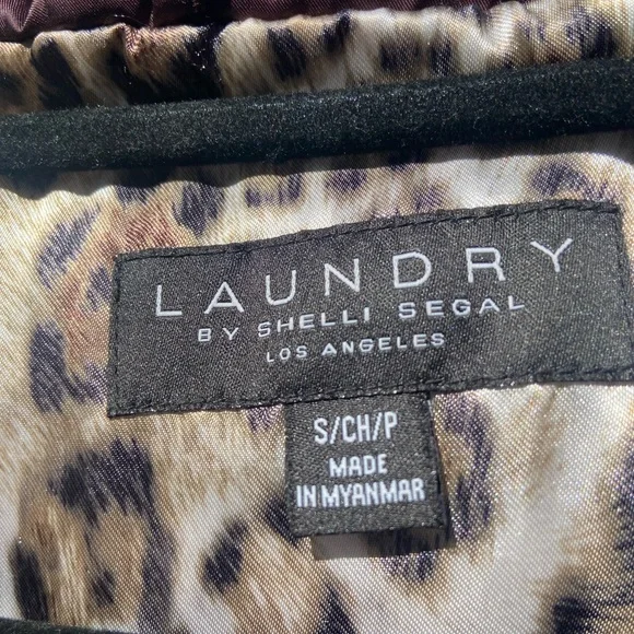 Belted Quilted Long Puffer Coat Fur Hood Plum Burgundy Size Small - Picture 3 of 11